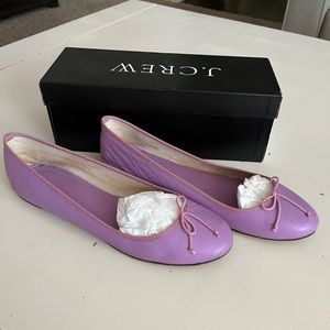 J. Crew genuine leather ballet flats